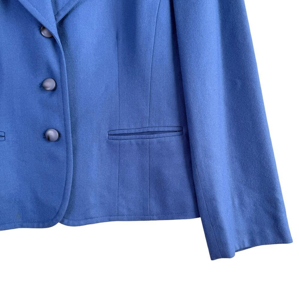 Pendleton Vintage 100% Wool‎ Three Button Blazer … - image 5